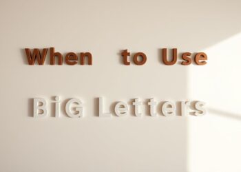 Capital Letters