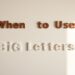 Capital Letters