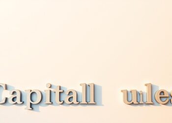 Capitalization
