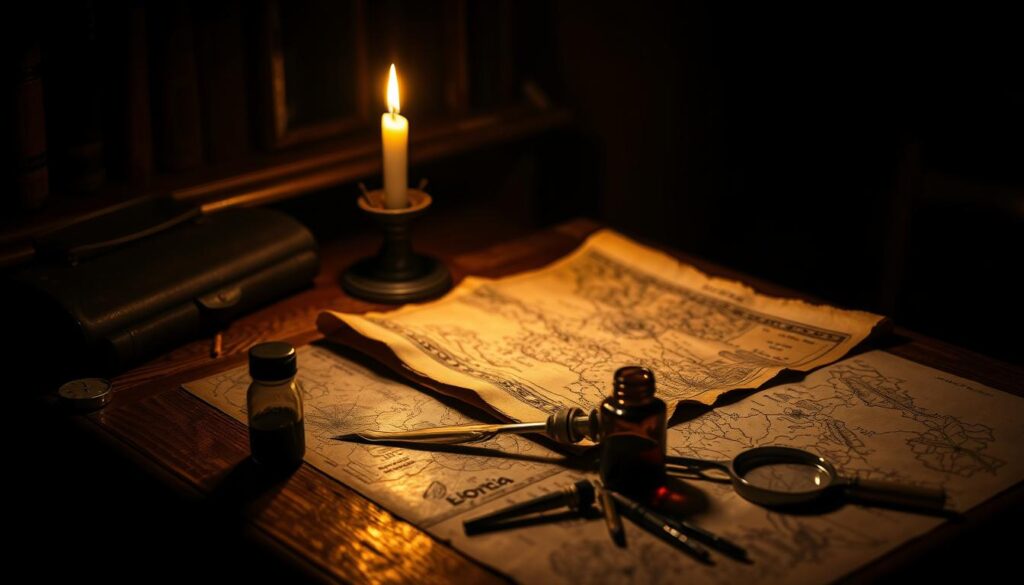 DIY Secret Map Creation DIY Secret Map Creation