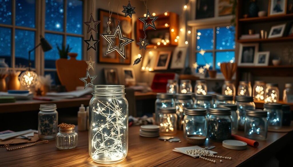 DIY star jar accessories DIY star jar accessories