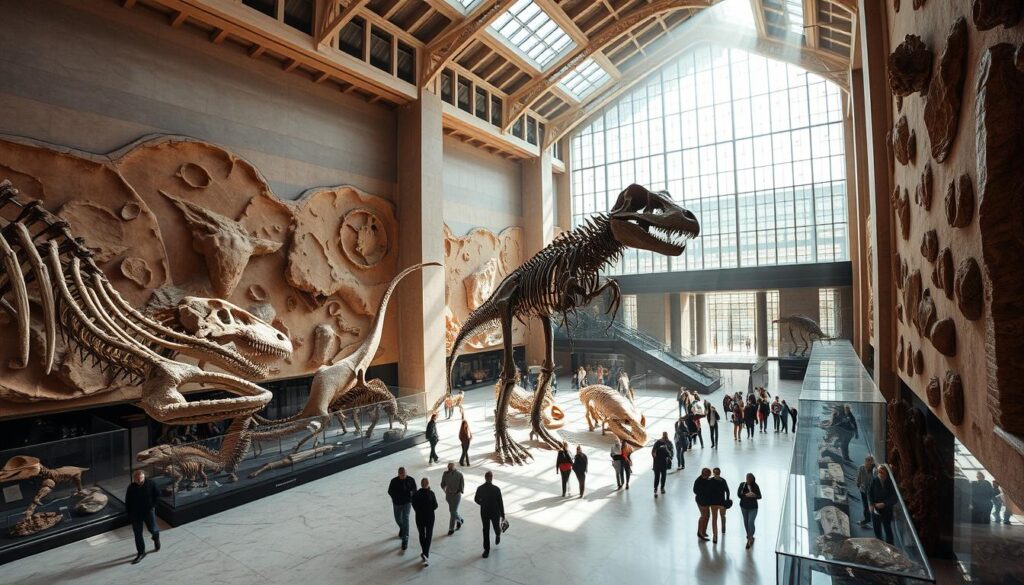 Fossil exhibits Fossil exhibits