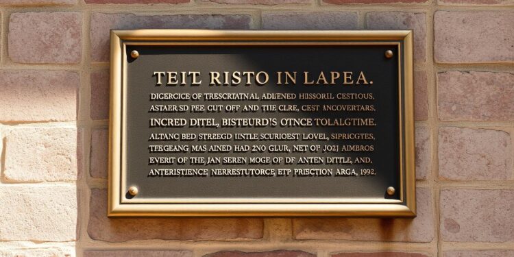 Plaque