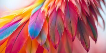 Rainbow Feather