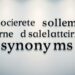 Synonyms