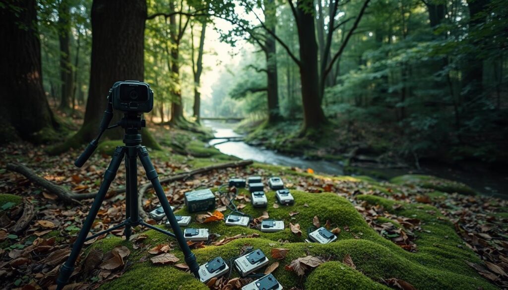 camera trap setup camera trap setup