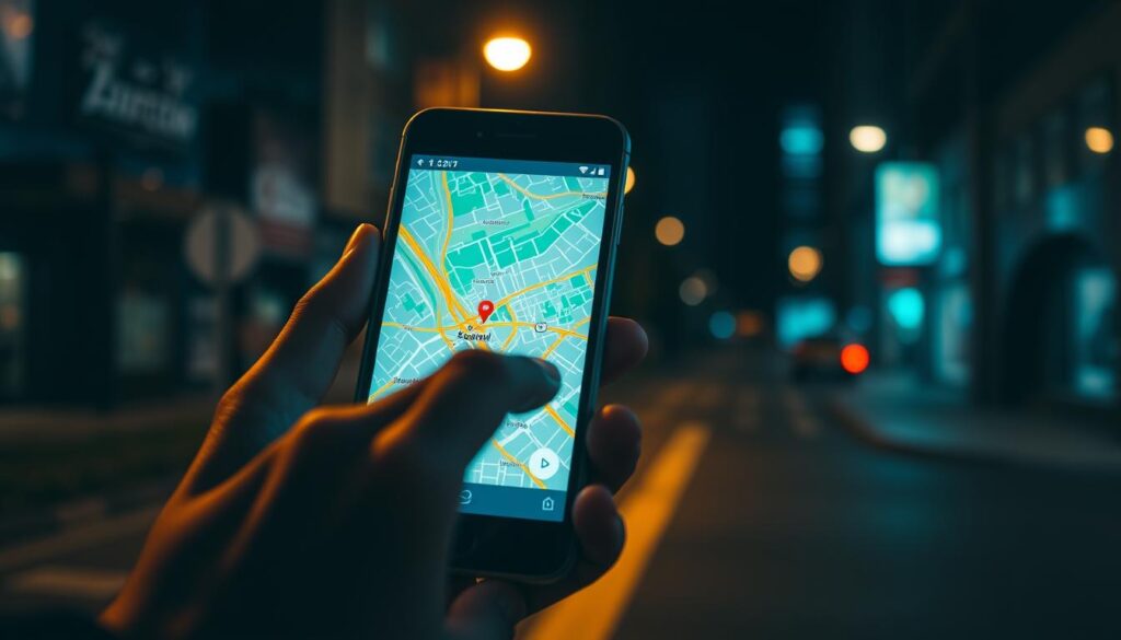 digital maps on smartphone digital maps on smartphone