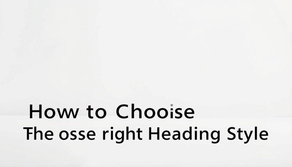 heading style hierarchy heading style hierarchy