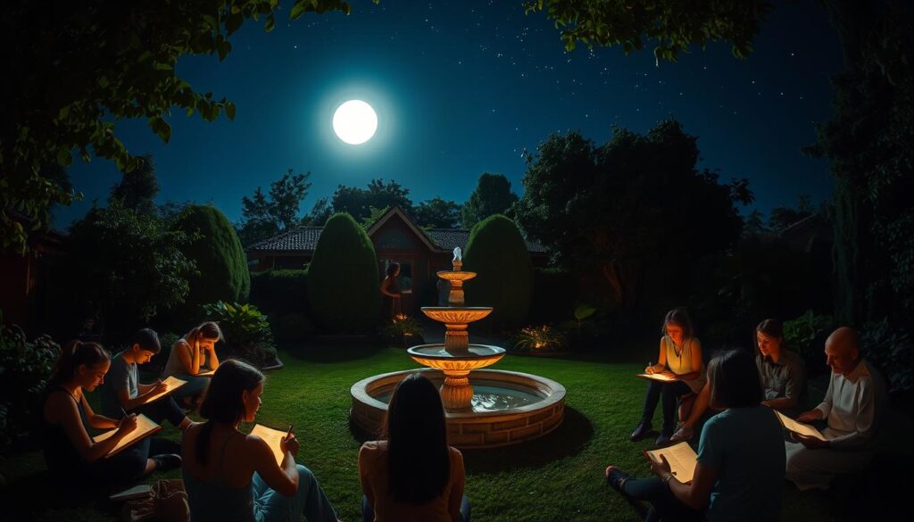 lunar journaling community