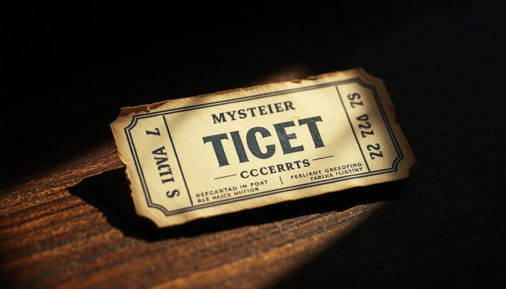 mysterious ticket mysterious ticket