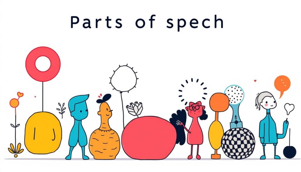 parts of speech parts of speech