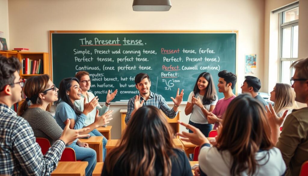 present tense types present tense types