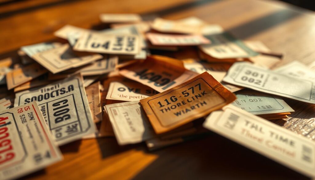 preserving ticket stubs