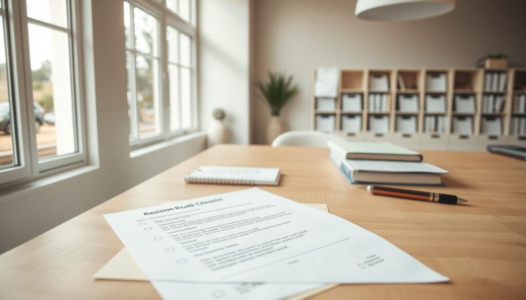 revision checklist implementation revision checklist implementation