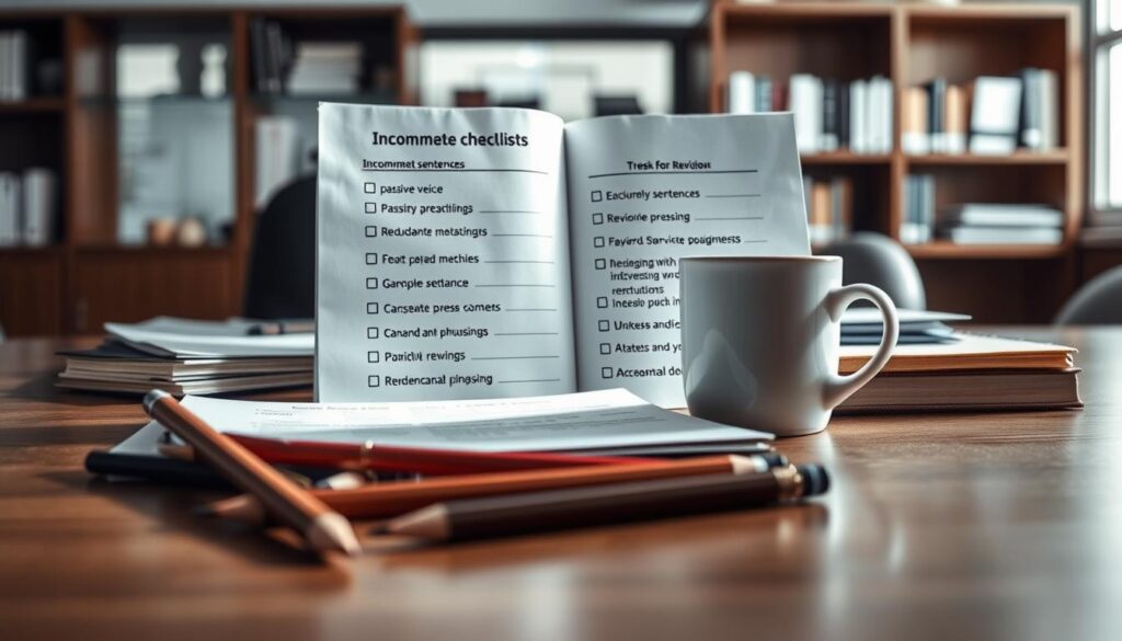 revision checklist mistakes revision checklist mistakes