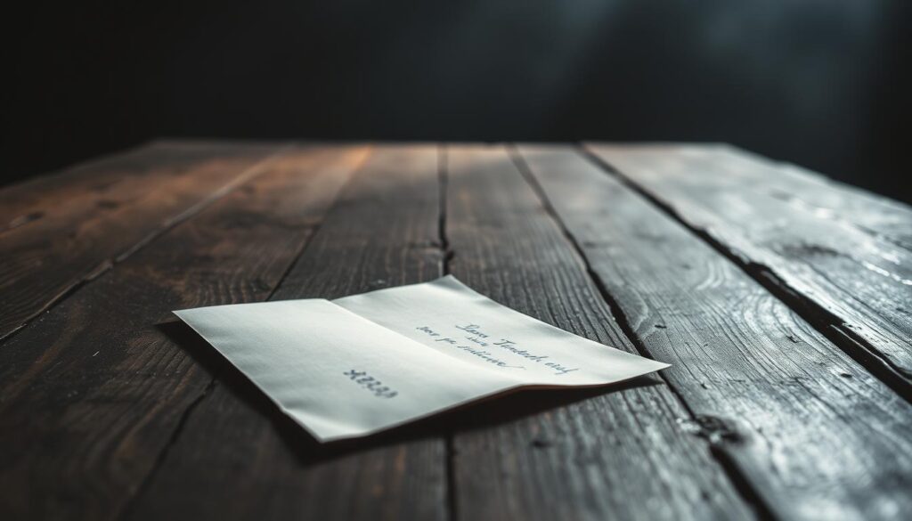 secret letter emotional journey