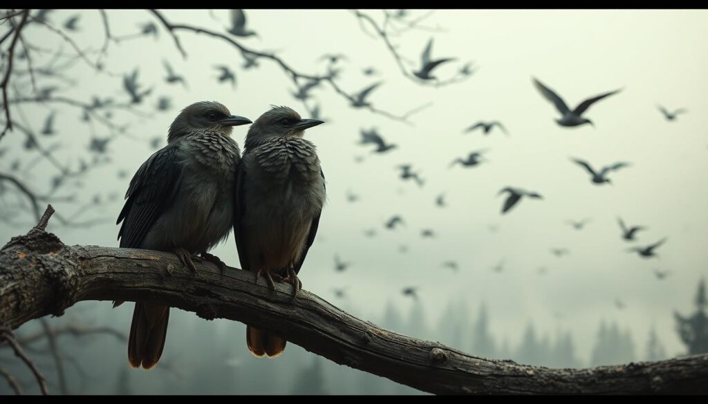 secret-revealing birds secret-revealing birds