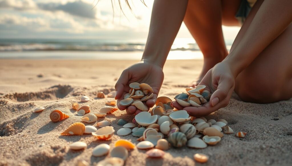 shell collecting shell collecting