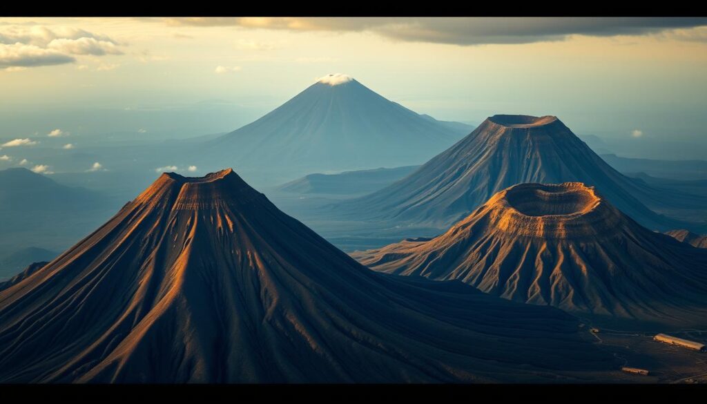 types of volcanoes types of volcanoes