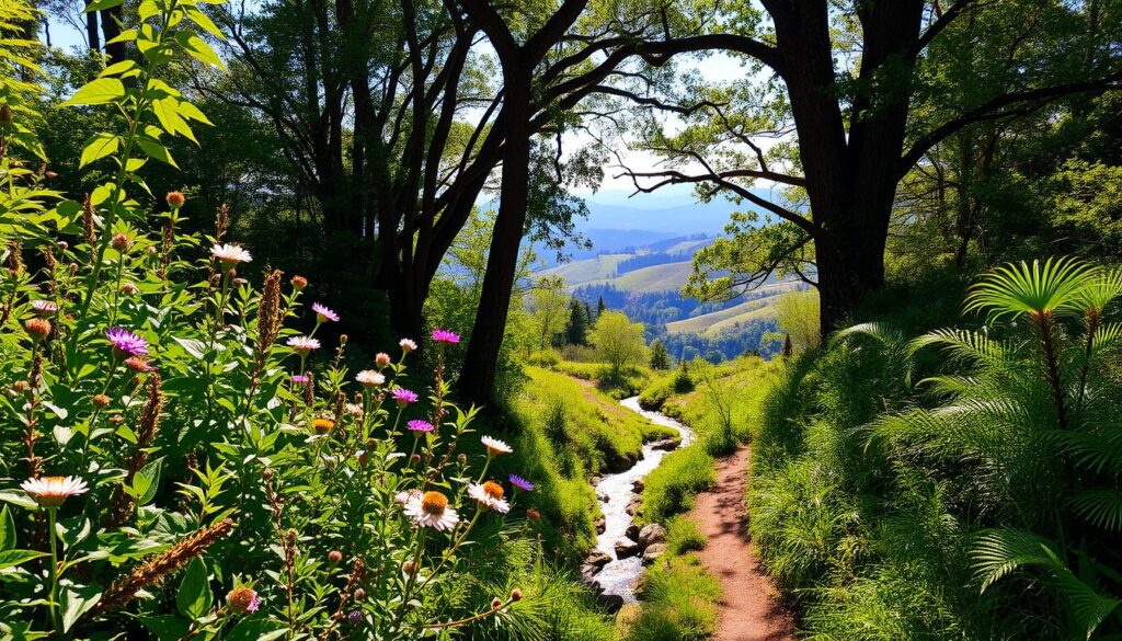 vibrant ecosystems along the Windy Path vibrant ecosystems along the Windy Path